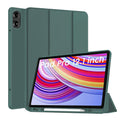Techsuit - Flex Trifold (with Pencil Holder) - Xiaomi Redmi Pad Pro / Redmi Pad Pro 5G / Poco Pad - Green