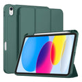 Techsuit - Flex Trifold (with Pencil Holder) - iPad 10 (2022) 10.9 / 11 (2025) - Green