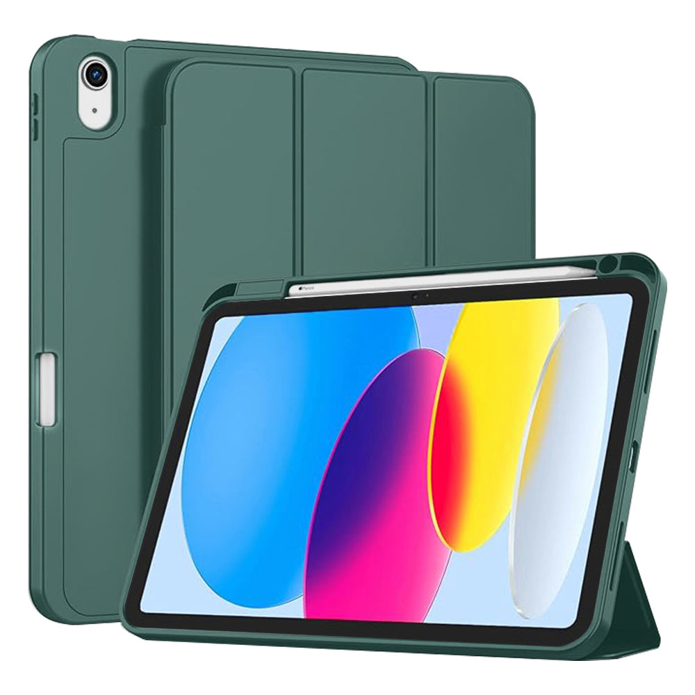 Techsuit - Flex Trifold (with Pencil Holder) - iPad 10 (2022) 10.9 / 11 (2025) - Green