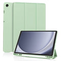 Techsuit - Flex Trifold (with Pencil Holder) - Samsung Galaxy Tab A11 / A9 - Matcha Green