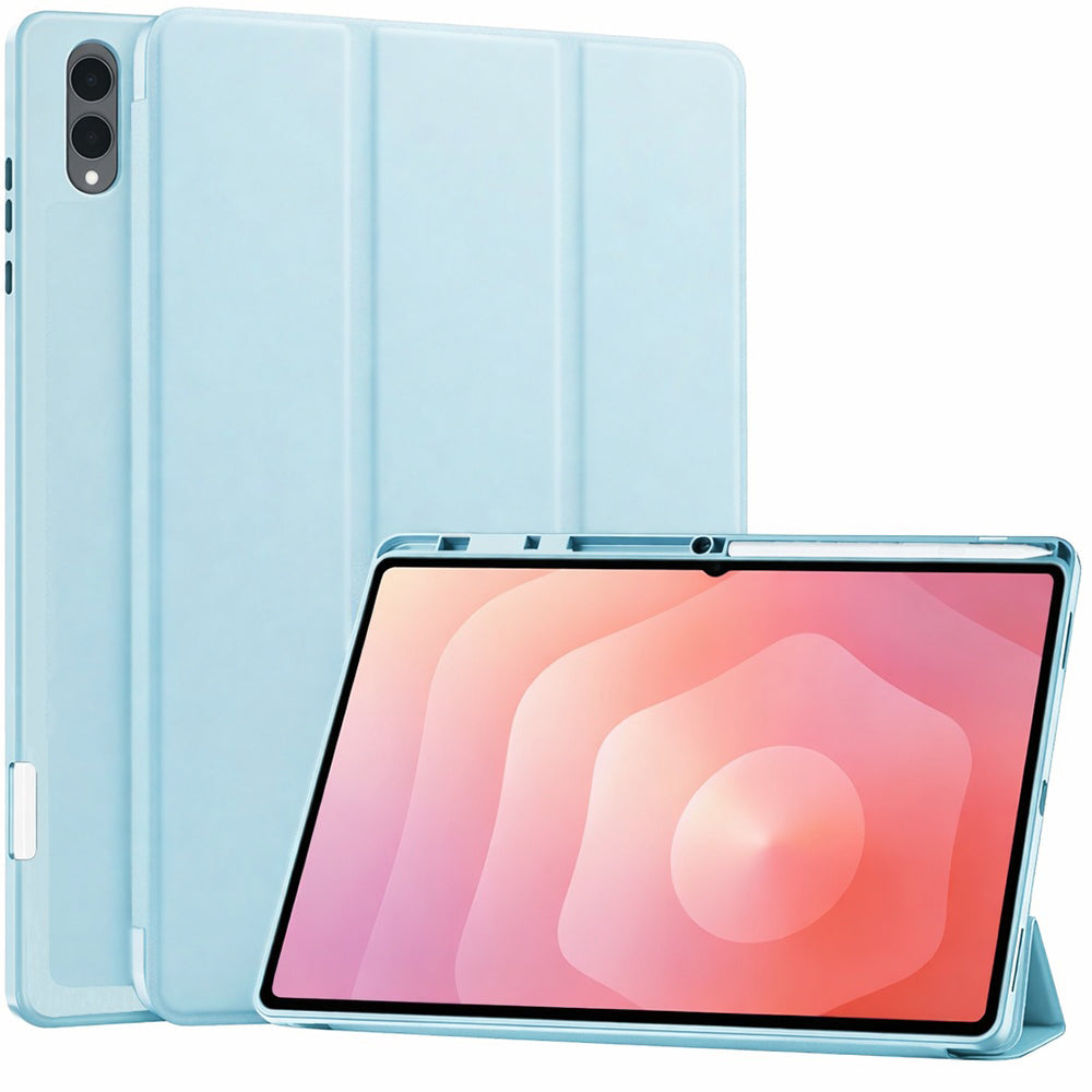 Techsuit - Flex Trifold (with Pencil Holder) - Samsung Galaxy Tab S11 Ultra - Sky Blue