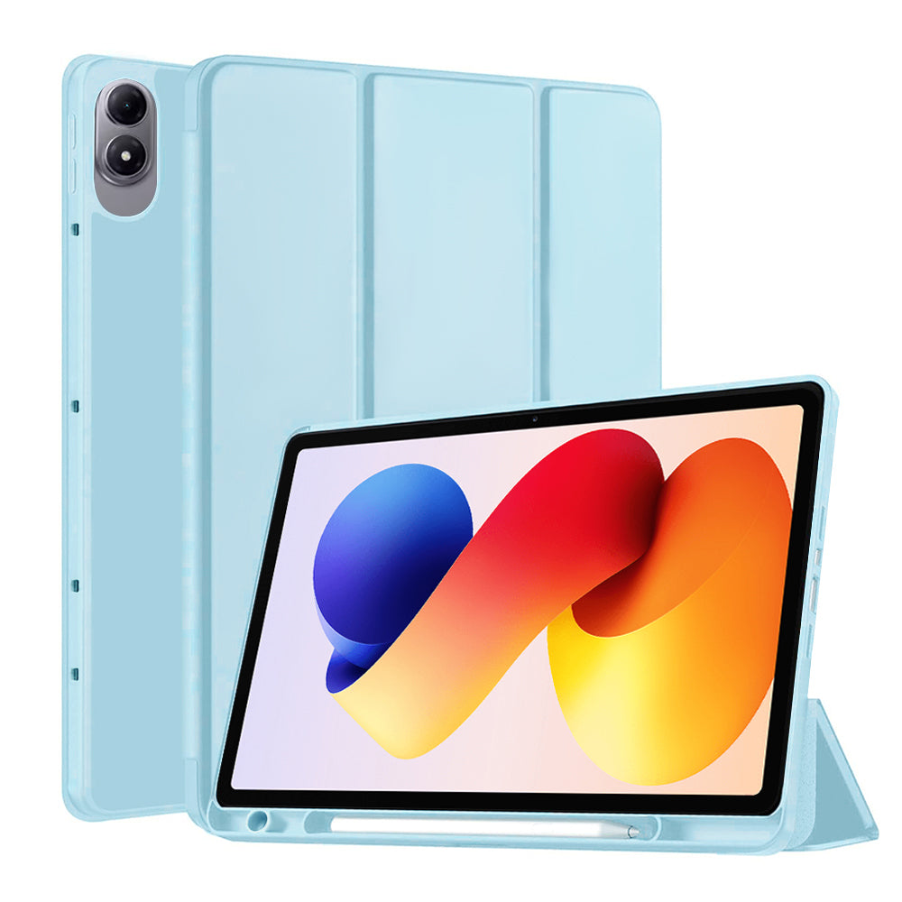 Techsuit - Flex Trifold (with Pencil Holder) - Xiaomi Redmi Pad 2 Pro - Sky Blue