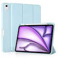 Techsuit - Flex Trifold (with Pencil Holder) - iPad Air 11 (2024) / Air 11 (2025) / Air 11 (2026) - Sky Blue
