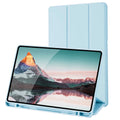 Techsuit - Flex Trifold (with Pencil Holder) - Samsung Galaxy Tab S6 Lite (2020/2022/2024) - Sky Blue