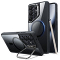 ESR - Classic Hybrid HaloLock Kickstand - Samsung Galaxy S26 Ultra - Clear Black