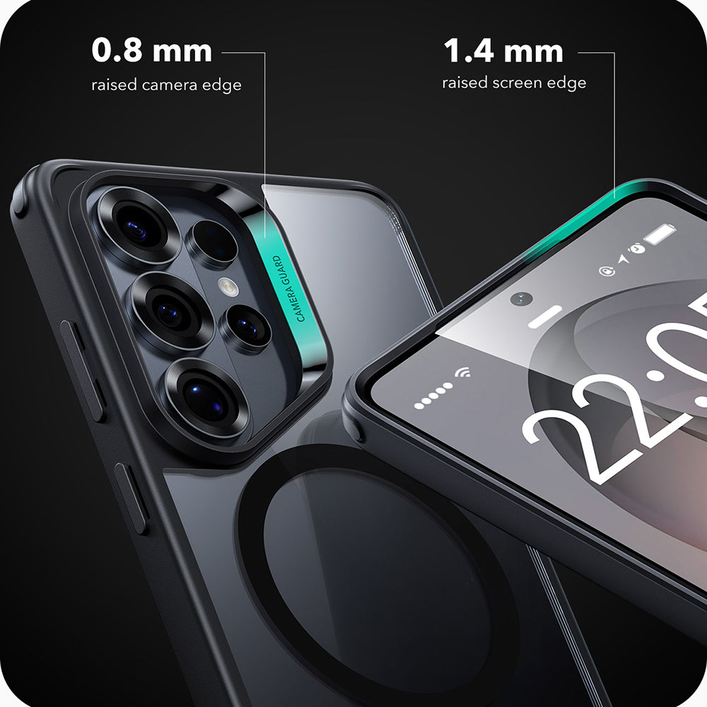 ESR - Classic Hybrid HaloLock - Samsung Galaxy S26 Ultra - Clear Black