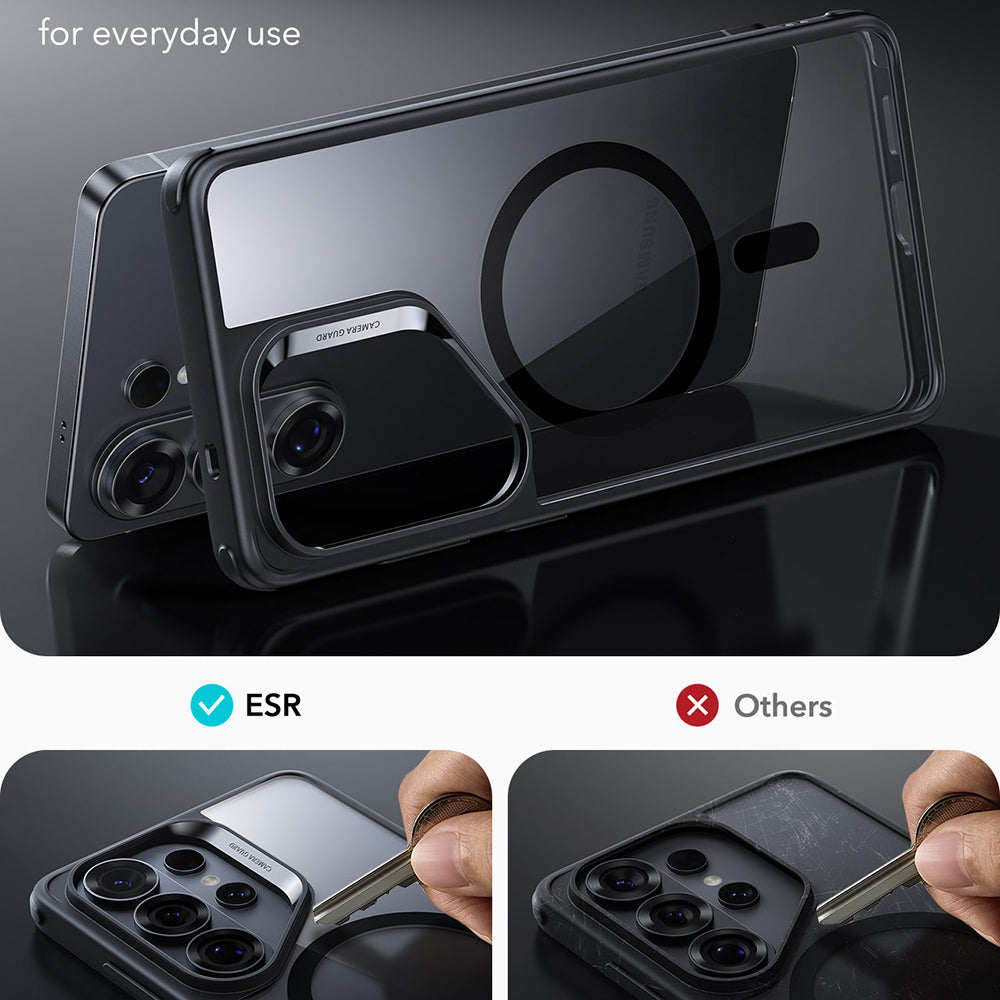 ESR - Classic Hybrid HaloLock - Samsung Galaxy S26 Ultra - Clear Black
