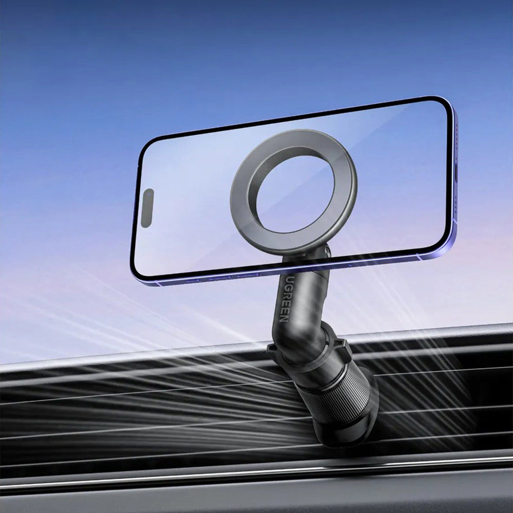 Ugreen - Car Holder LP923 (65185) - Magnetic Grip, for Air Vent, 360° Rotation, Secure Hold, Interference Free - Black