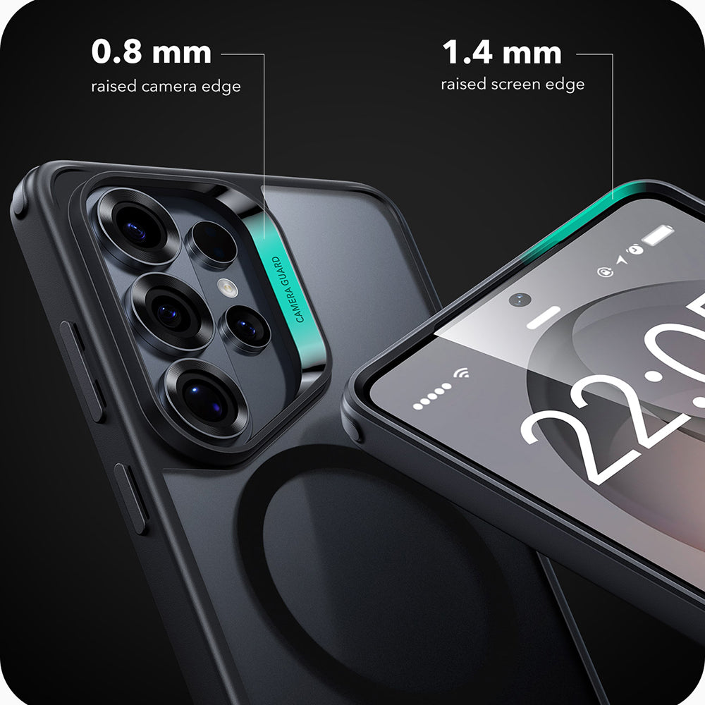 ESR - Classic Hybrid HaloLock - Samsung Galaxy S26 Ultra - Frosted Black