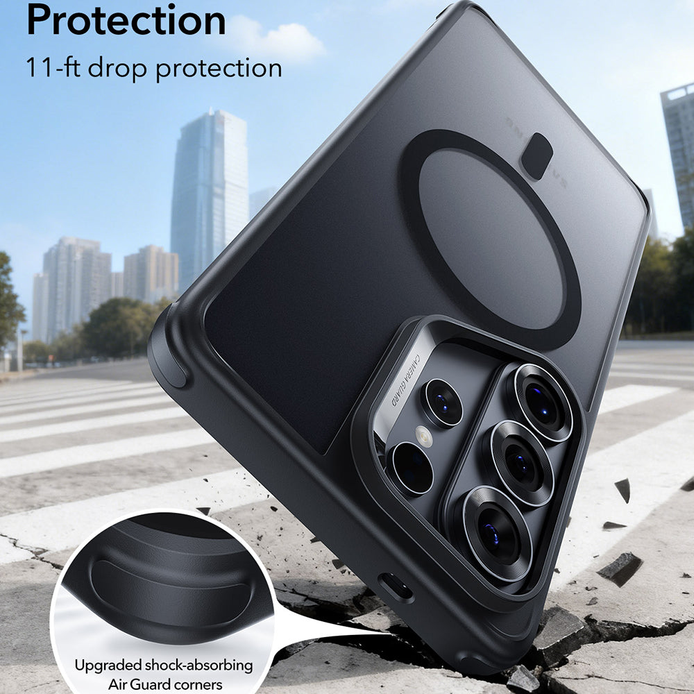 ESR - Classic Hybrid HaloLock - Samsung Galaxy S26 Ultra - Frosted Black