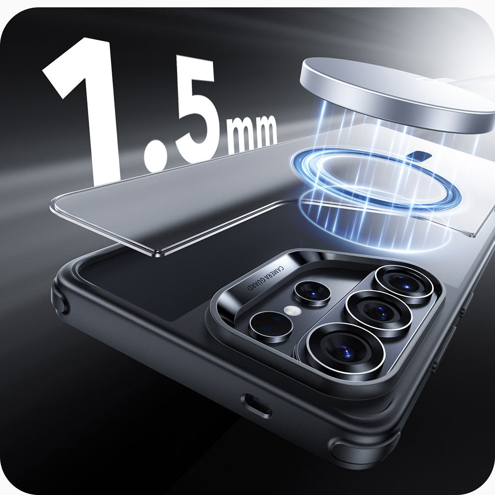 ESR - Classic Hybrid HaloLock - Samsung Galaxy S26 Ultra - Frosted Black