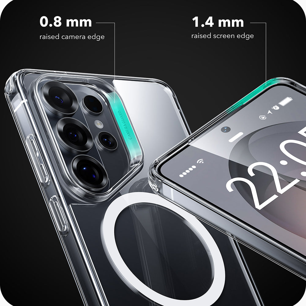 ESR - Classic Hybrid HaloLock - Samsung Galaxy S26 Ultra - Clear
