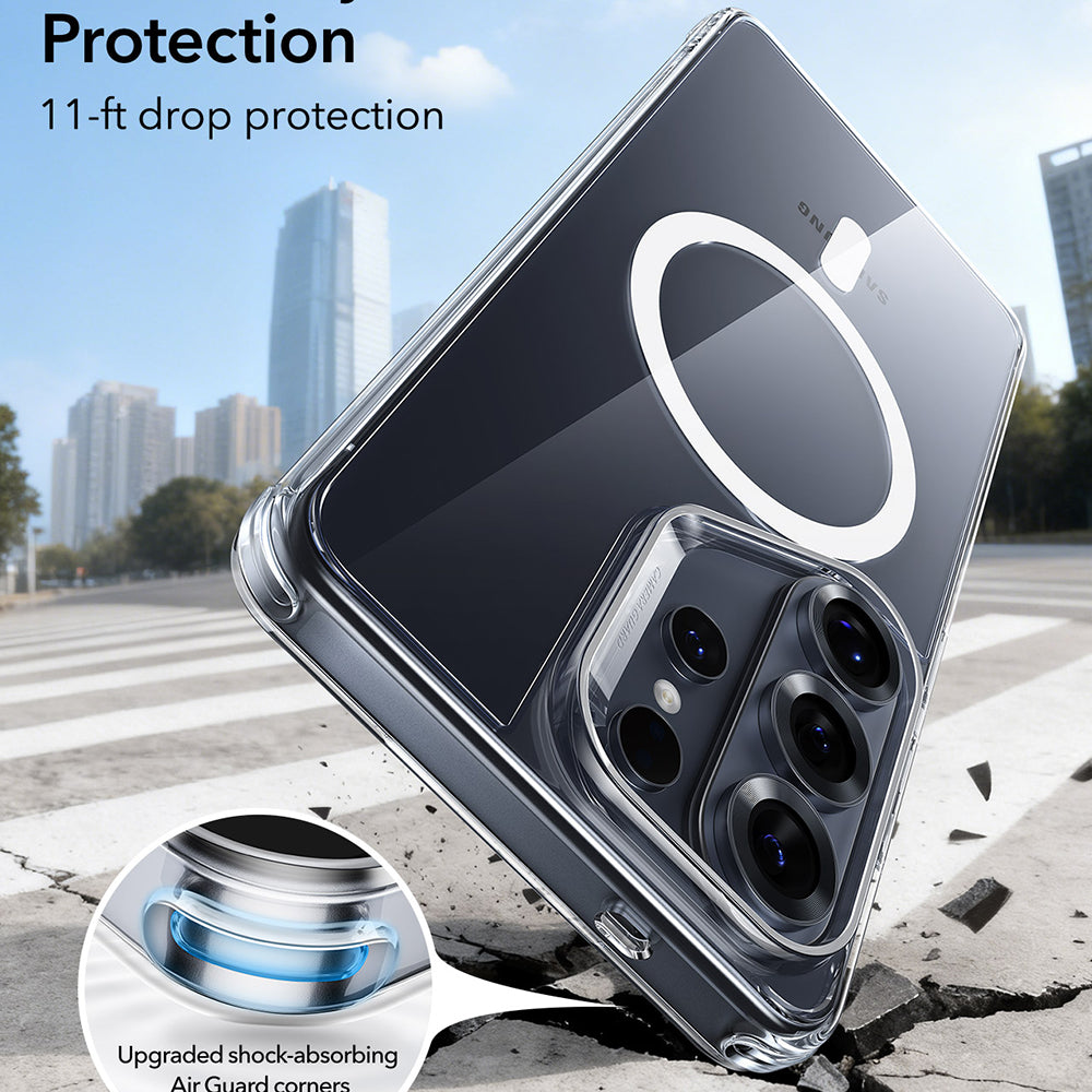 ESR - Classic Hybrid HaloLock - Samsung Galaxy S26 Ultra - Clear