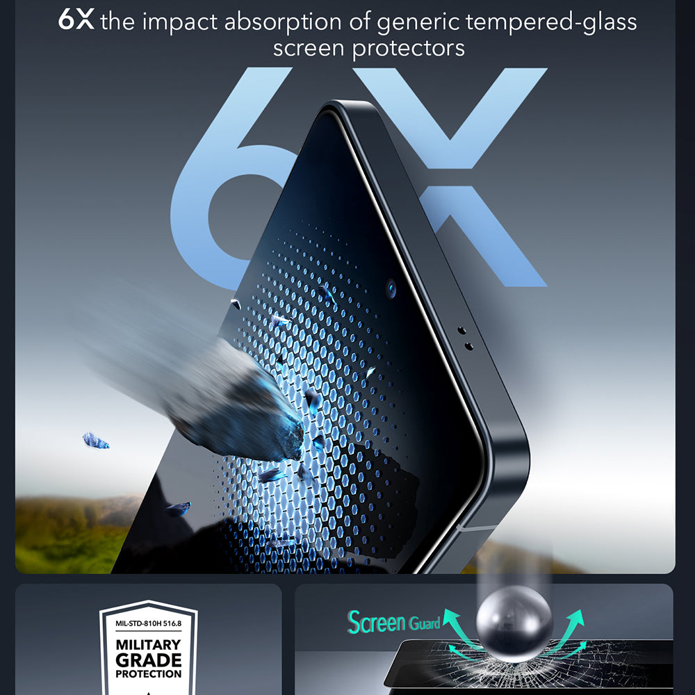ESR - Armorite Screen Protector [Privacy Display Feature Not Supported] - Samsung Galaxy S26 Ultra - Privacy