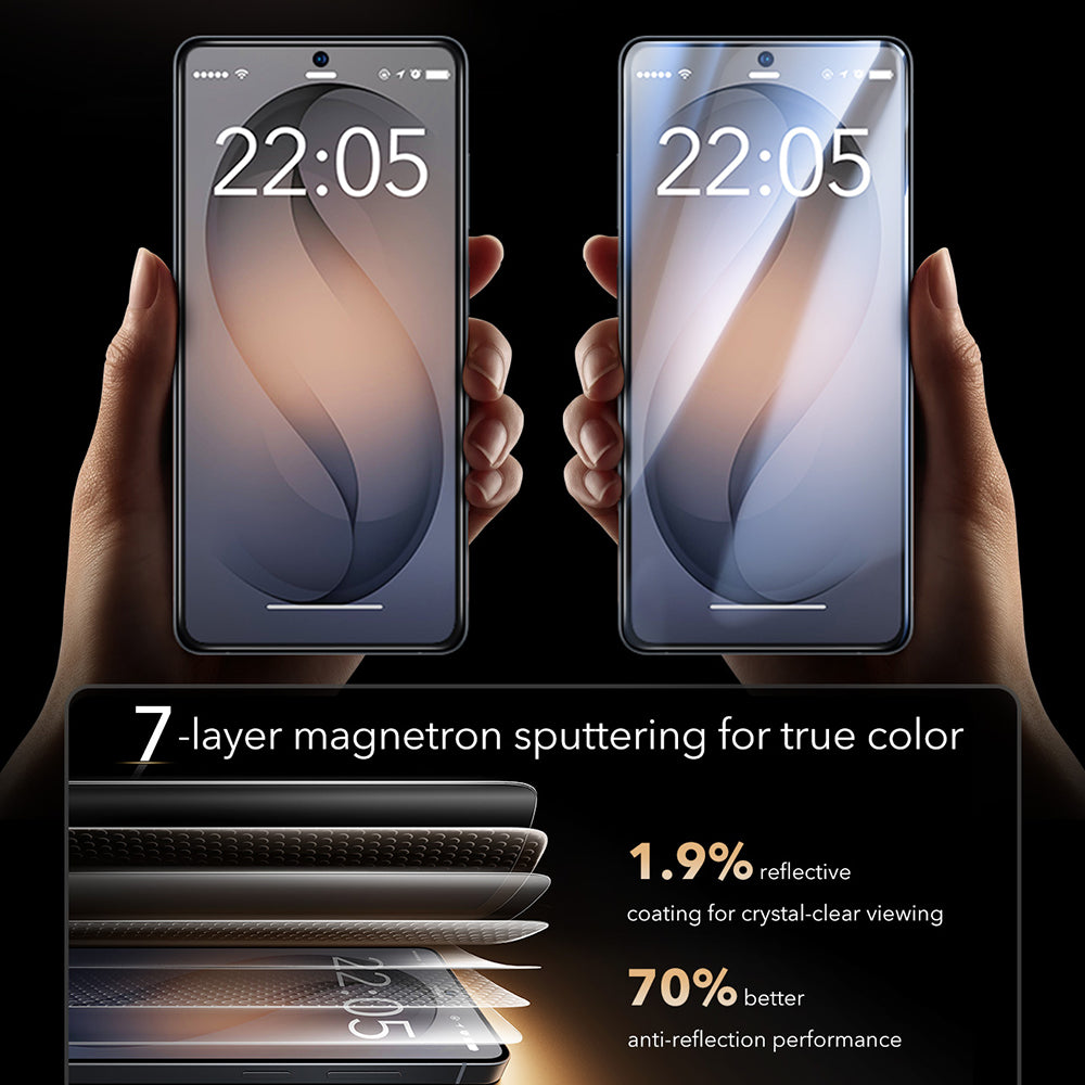 ESR Folie de protectie ESR Corning Gorilla Glass UltraFit™ compatibil cu Samsung Galaxy S26 Ultra, Transparent – imagine