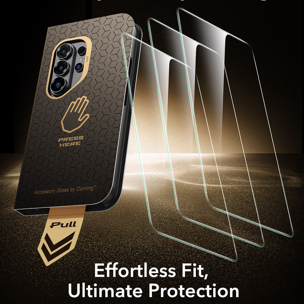 ESR Folie de protectie ESR Corning Gorilla Glass UltraFit™ compatibil cu Samsung Galaxy S26 Ultra, Transparent – imagine
