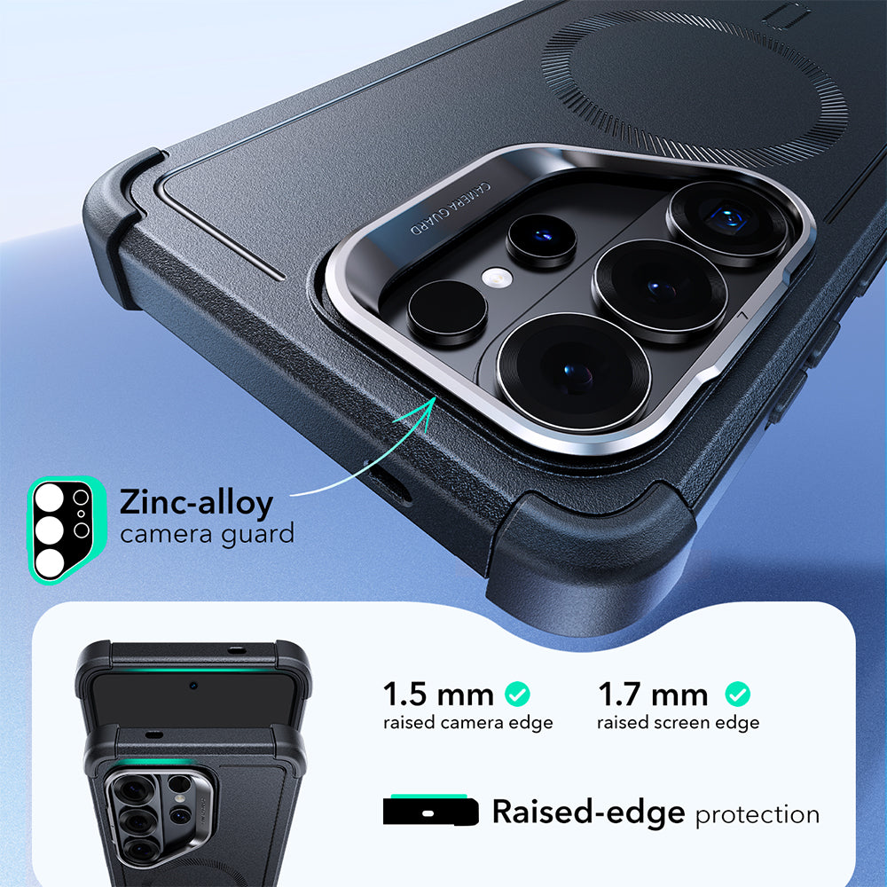 ESR - Cyber Armor Kickstand - Samsung Galaxy S26 Ultra - Blue