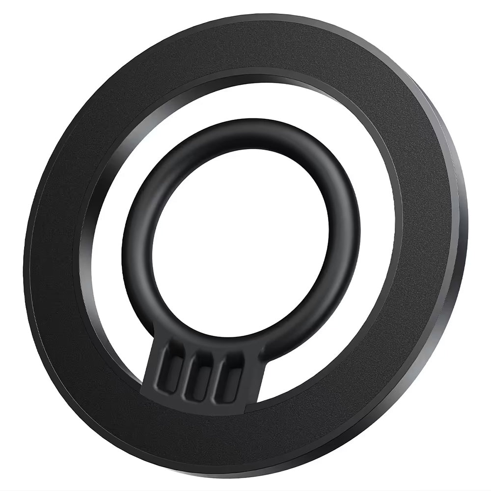 Acefast Suport Acefast Magnetic Phone Ring (E35), Ultra-Thin Design, N52 Magnet, Anti-Slip Silicone, Negru – imagine 3