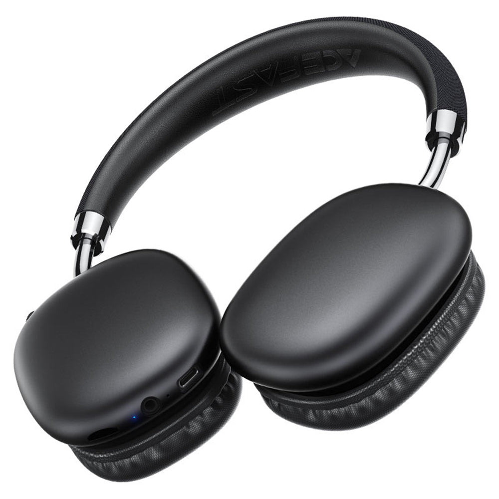 Acefast Casti Acefast Wireless Headset (H13), 40mm Hi-Fi Drivers, BT 6.0, Game Mode, Bass Boost, TF Card, HD Mic, Negru 