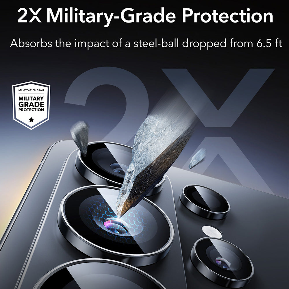 ESR - Armorite Camera Lens Protectors - Samsung Galaxy S26 Ultra - Black