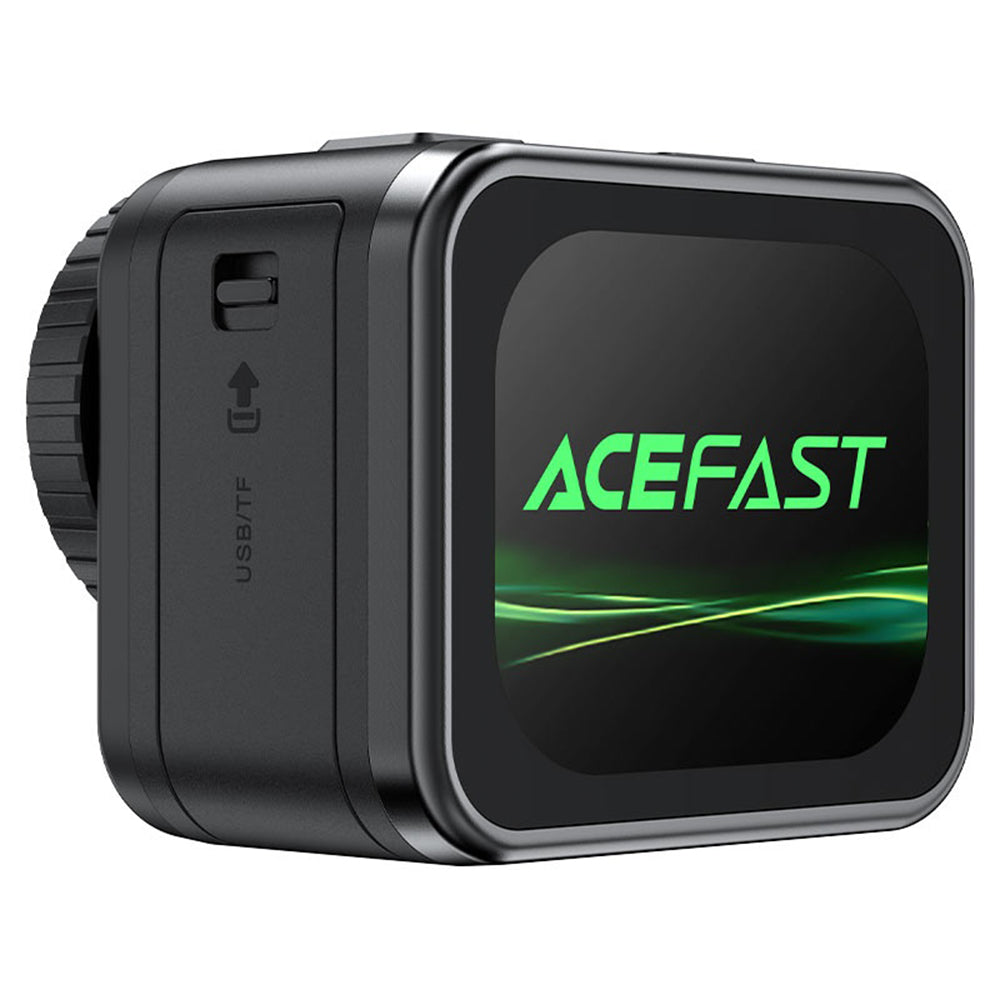 Acefast Suport Acefast Action Camera (X1), 4K, 20MP, Wi-Fi, EIS Stabilization, 2.1” Touchscreen, IPX8 21m Waterproof, Ne