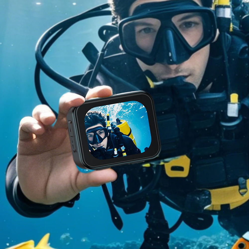 Acefast Suport Acefast Action Camera (X1), 4K, 20MP, Wi-Fi, EIS Stabilization, 2.1” Touchscreen, IPX8 21m Waterproof, Ne