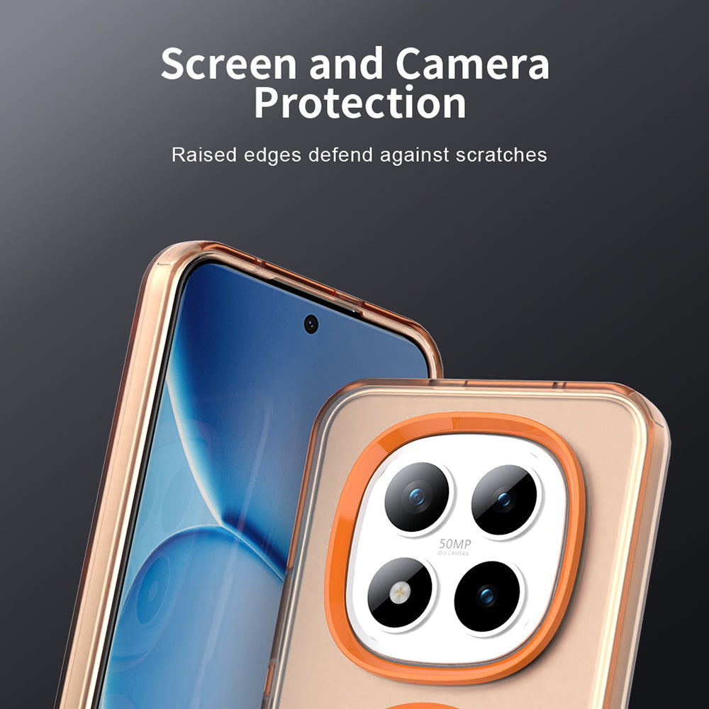Techsuit - CandyCase MagSafe - Xiaomi Redmi Note 15 Pro+ 5G / Poco M8 Pro 5G - Orange