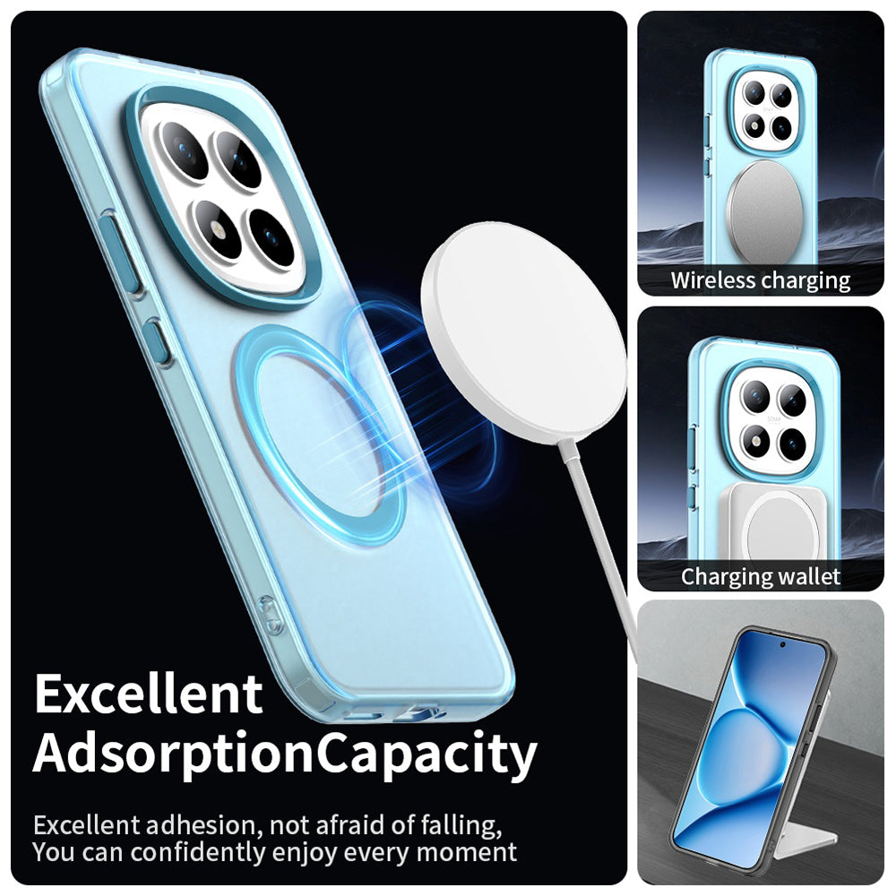 Techsuit - CandyCase MagSafe - Xiaomi Redmi Note 15 Pro+ 5G / Poco M8 Pro 5G - Blue