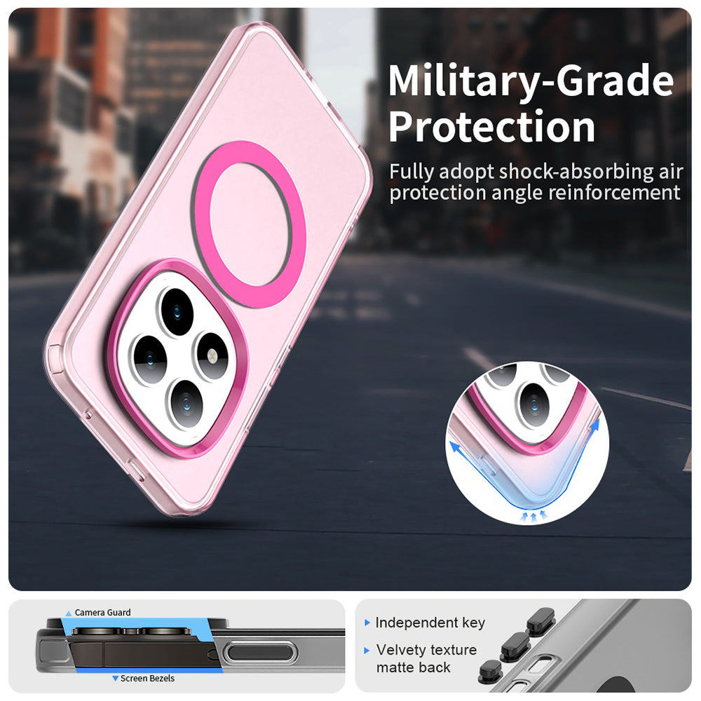 Techsuit - CandyCase MagSafe - Xiaomi Redmi Note 15 Pro+ 5G / Poco M8 Pro 5G - Pink