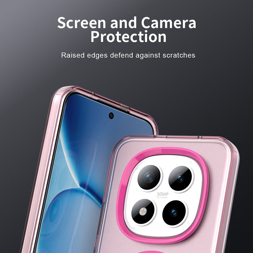Techsuit - CandyCase MagSafe - Xiaomi Redmi Note 15 Pro+ 5G / Poco M8 Pro 5G - Pink