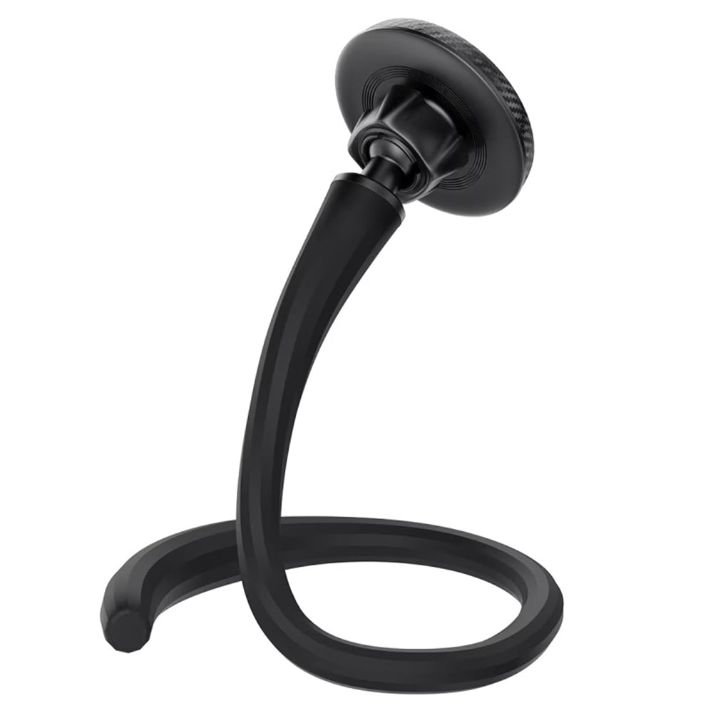 Acefast Suport Acefast Magnetic Phone (E36), Flexibile Metal Rod, Strong Magnets, Silicone Coating, 4.7 - , Negru – imag