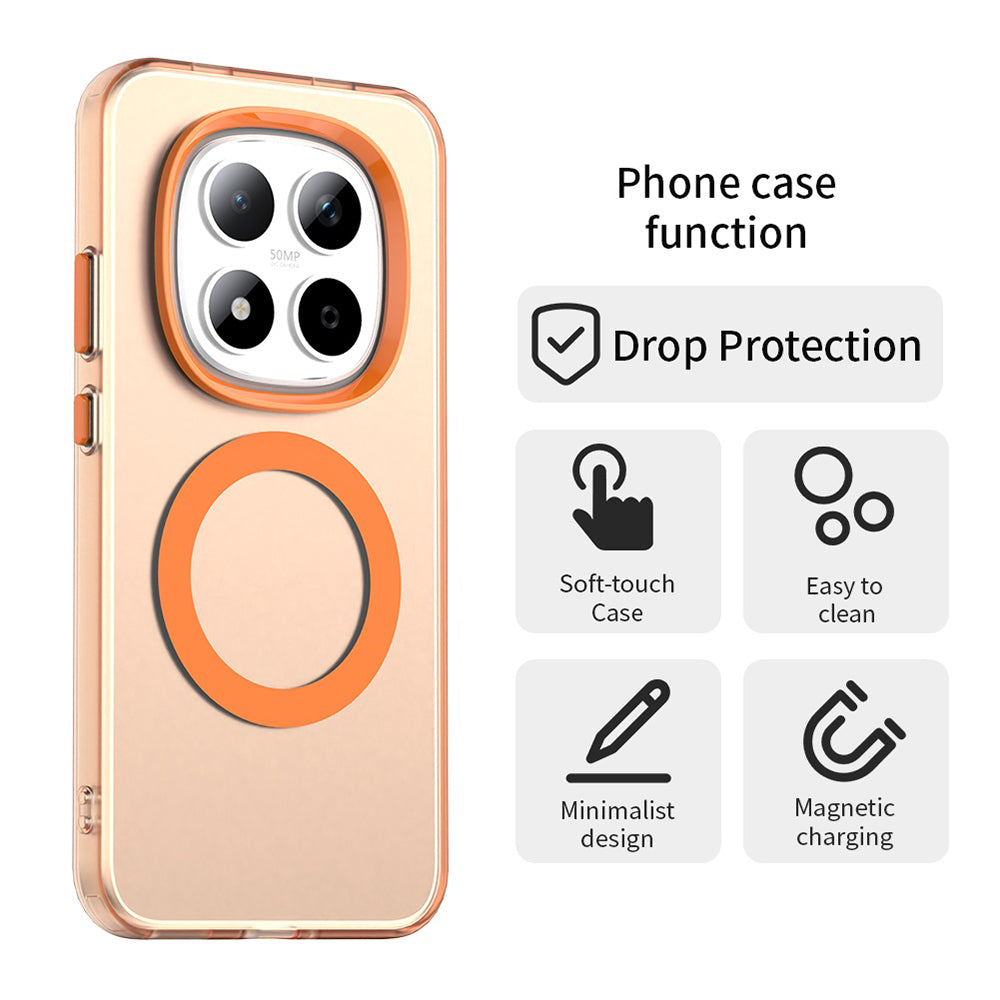 Techsuit - CandyCase MagSafe - Xiaomi Redmi Note 15 Pro 5G - Orange