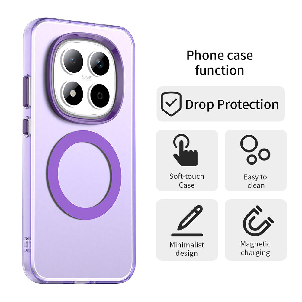 Techsuit - CandyCase MagSafe - Xiaomi Redmi Note 15 Pro 5G - Purple
