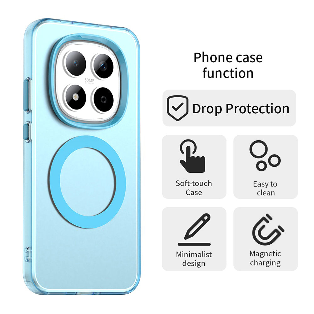 Techsuit - CandyCase MagSafe - Xiaomi Redmi Note 15 Pro 5G - Blue