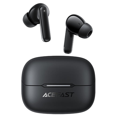 Acefast Casti Acefast (W5), In-Ear Design, TWS, 6-Mics Hybrid ANC, Dual-mic ENC, BT5.4, IPX4, Negru – imagine 2