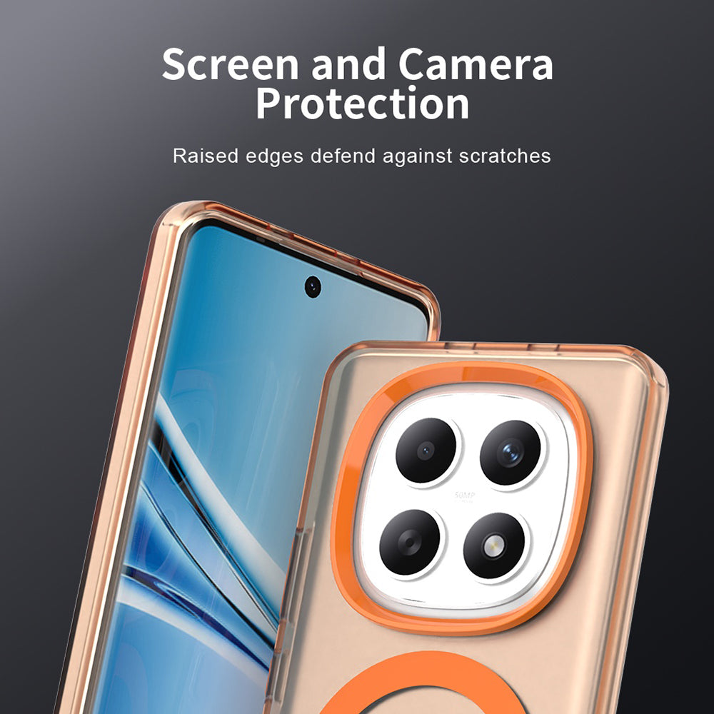 Techsuit - CandyCase MagSafe - Xiaomi Redmi Note 15 5G / Note 15 4G / Poco M8 5G - Orange