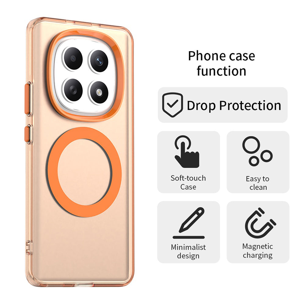 Techsuit - CandyCase MagSafe - Xiaomi Redmi Note 15 5G / Note 15 4G / Poco M8 5G - Orange
