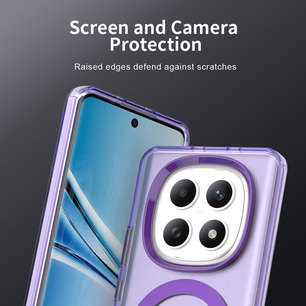 Techsuit - CandyCase MagSafe - Xiaomi Redmi Note 15 5G / Note 15 4G / Poco M8 5G - Purple