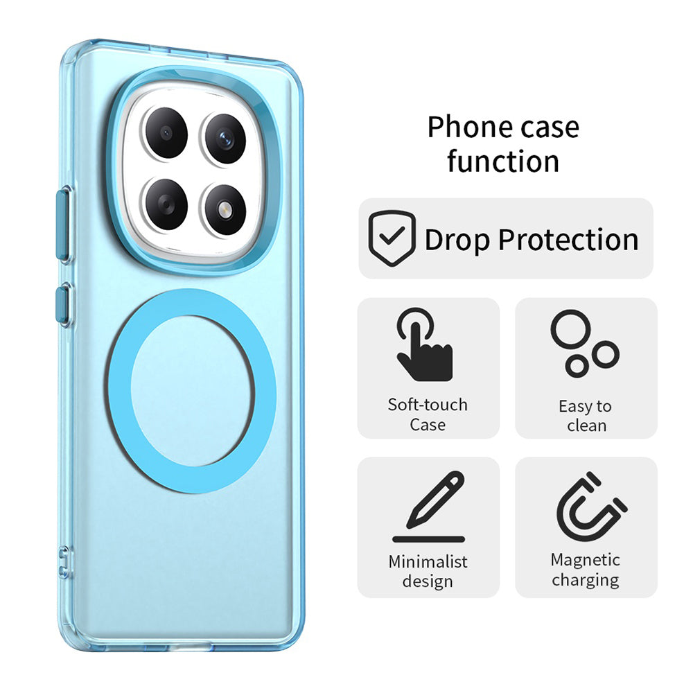 Techsuit - CandyCase MagSafe - Xiaomi Redmi Note 15 5G / Note 15 4G / Poco M8 5G - Blue