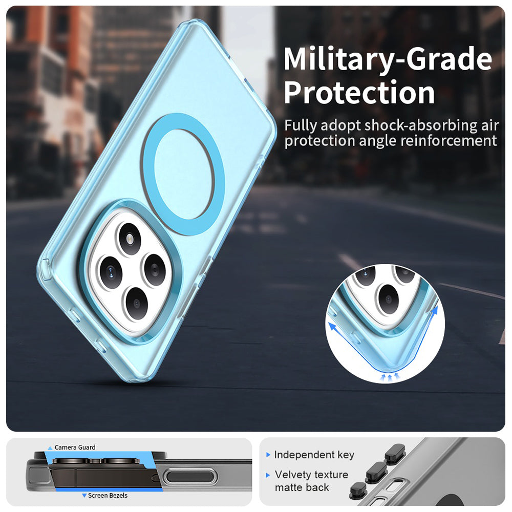 Techsuit - CandyCase MagSafe - Xiaomi Redmi Note 15 5G / Note 15 4G / Poco M8 5G - Blue