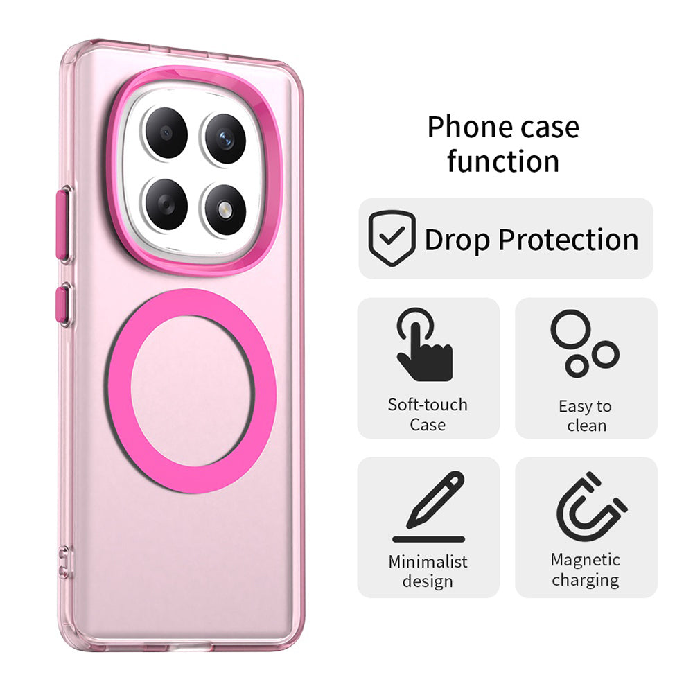 Techsuit - CandyCase MagSafe - Xiaomi Redmi Note 15 5G / Note 15 4G / Poco M8 5G - Pink