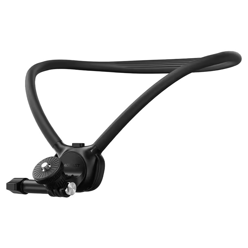 Acefast Suport Acefast Neck Action Camera (E37), Hands-Free POV, Ergonomic Design, Enhanced Camera Stability, Negru