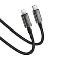 Acefast Cablu Acefast (C23-01), USB-C to Lightning, 30W, Braided cable, 1.2m, Negru