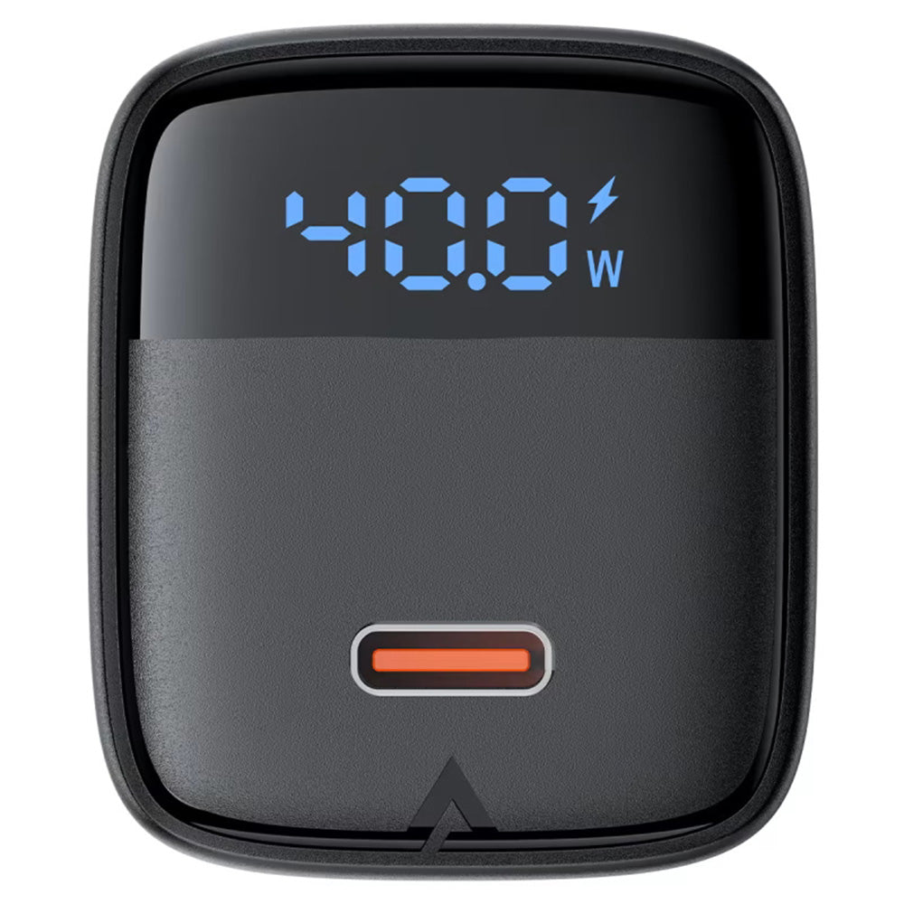 Acefast Incarcator Acefast (A135), Type-C, GaN, Fast Charge, PD45W, LED Display, AC100-240V, 1.2A, 50Hz/60Hz, EU Plug, N