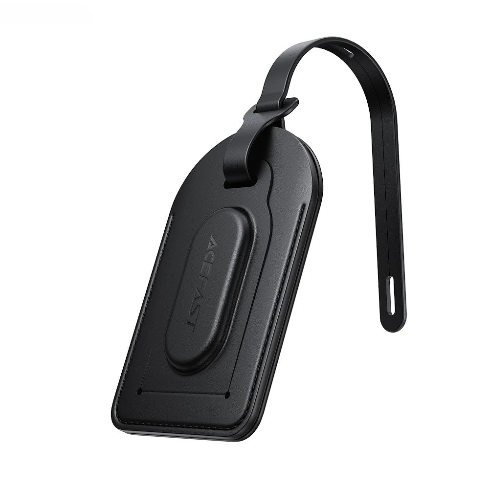 Acefast Gadget Acefast Smart Tracker (S5), Stylish Faux Leather Tag, for Luggage, BT 5.4, FindMy Network, MFi, CR2032 Ba