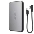 Acefast Baterie externa Acefast Magnetic Wireless (M30), with Type-C Cable, MagSafe, Ultra-thin, 2x USB-C, LED, 5000mAh,