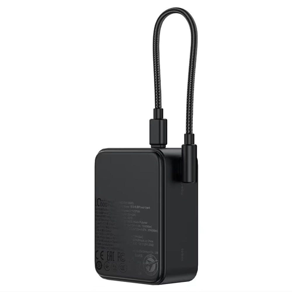 Acefast Baterie externa Acefast (M28), with Type-C Cable, Fast Charge, 2x USB-C, USB, Display, Thermal System, 10000mAh,