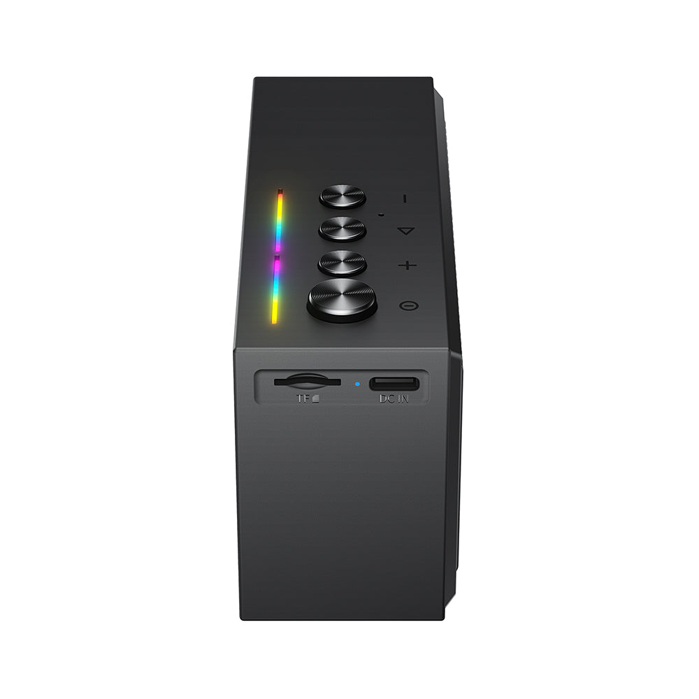 Acefast Casti Acefast Portable Wireless Speaker (K9 Go), TWS, TF, Bluetooth 6.0, HFP Hands-Free Calls, RGB, 1200mAh, IPX