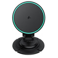 Acefast Suport Acefast with Wireless Charging (D65), Magnetic, 15W, 3+1 Axis Adjustability, Light, Foldable, Negru