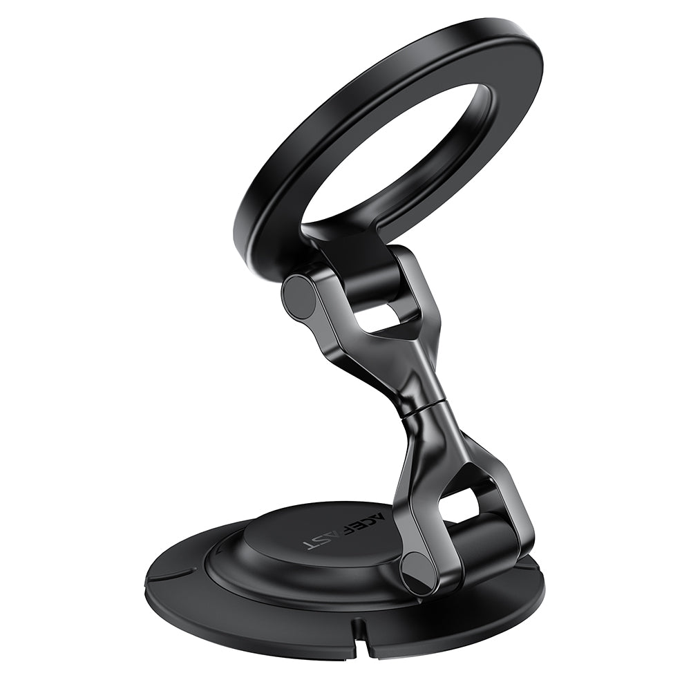 Acefast Suport Acefast (D64), Magnetic, with Three-axis Design, Foldable, Universal, Negru – imagine 3